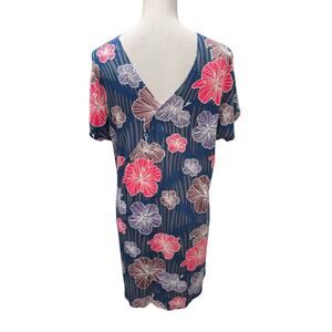 Ava Sky Blue Floral Dress